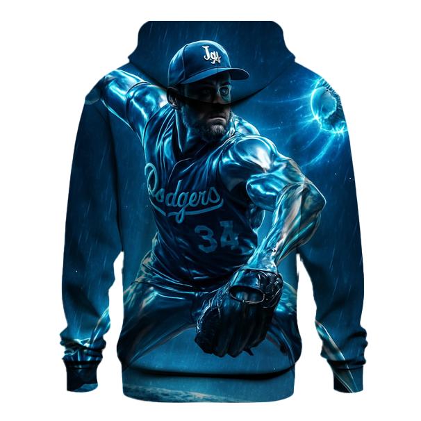 Pitcher In Chrome heavyweight hoodies