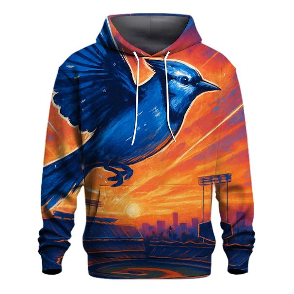 Dove Over Chavez Ravine hoodies fashion