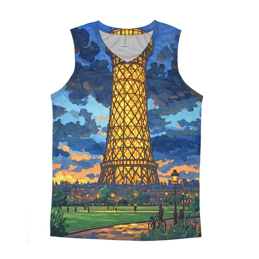 Eiffel Tower - Paris stylish racerback tanks