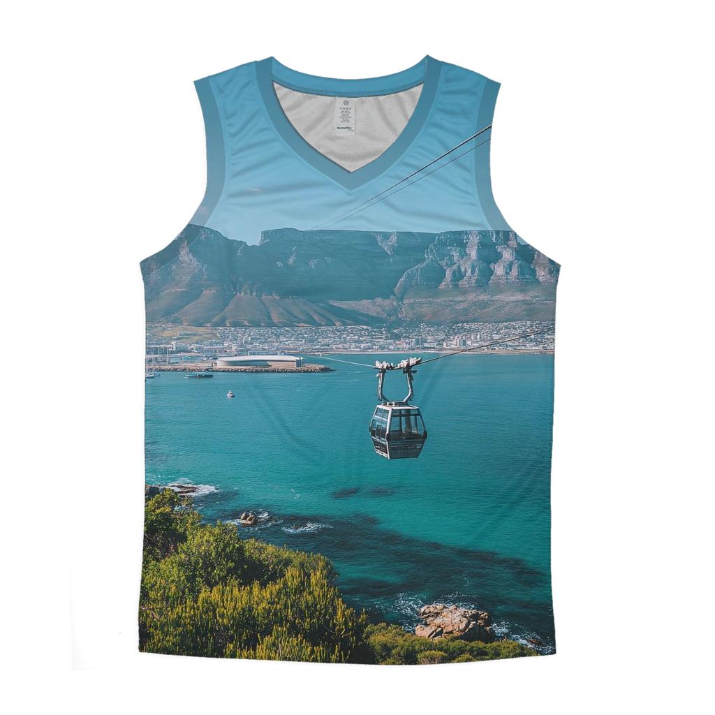 Table Mountain - Cape Town stylish racerback tanks
