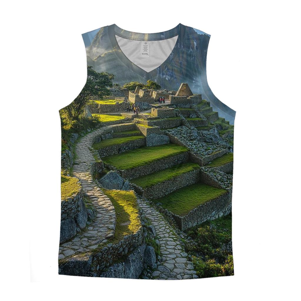 Machu Picchu - Cusco trendy fitted tank tops