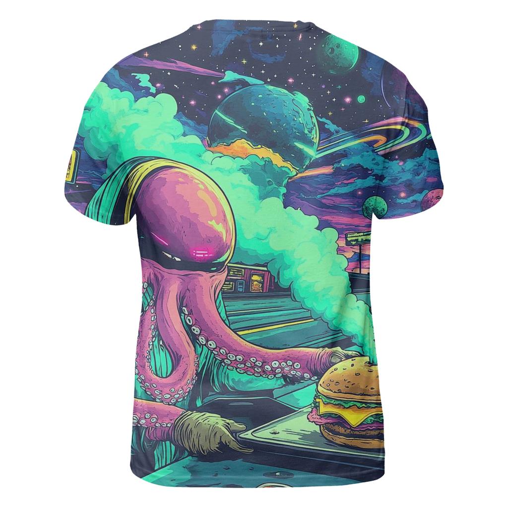 Galactic Grease Monkey Gang trendy printed shirt styles