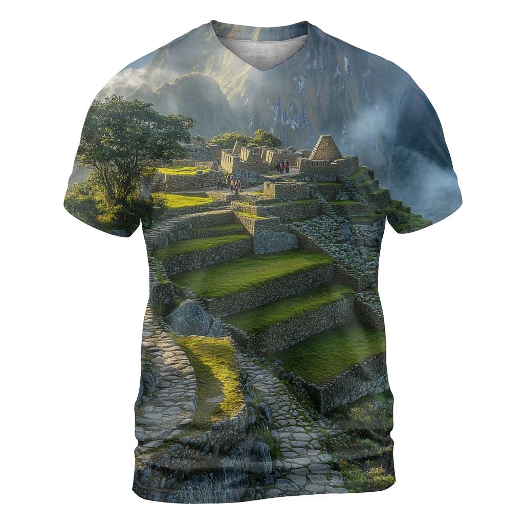Machu Picchu - Cusco designer pattern shirts