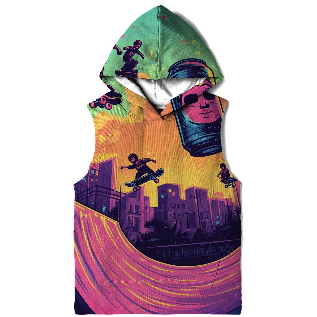 Pixel Skate Soda Squad designer hoodies