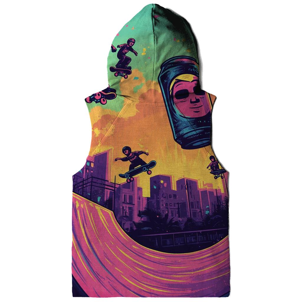 Pixel Skate Soda Squad designer hoodies