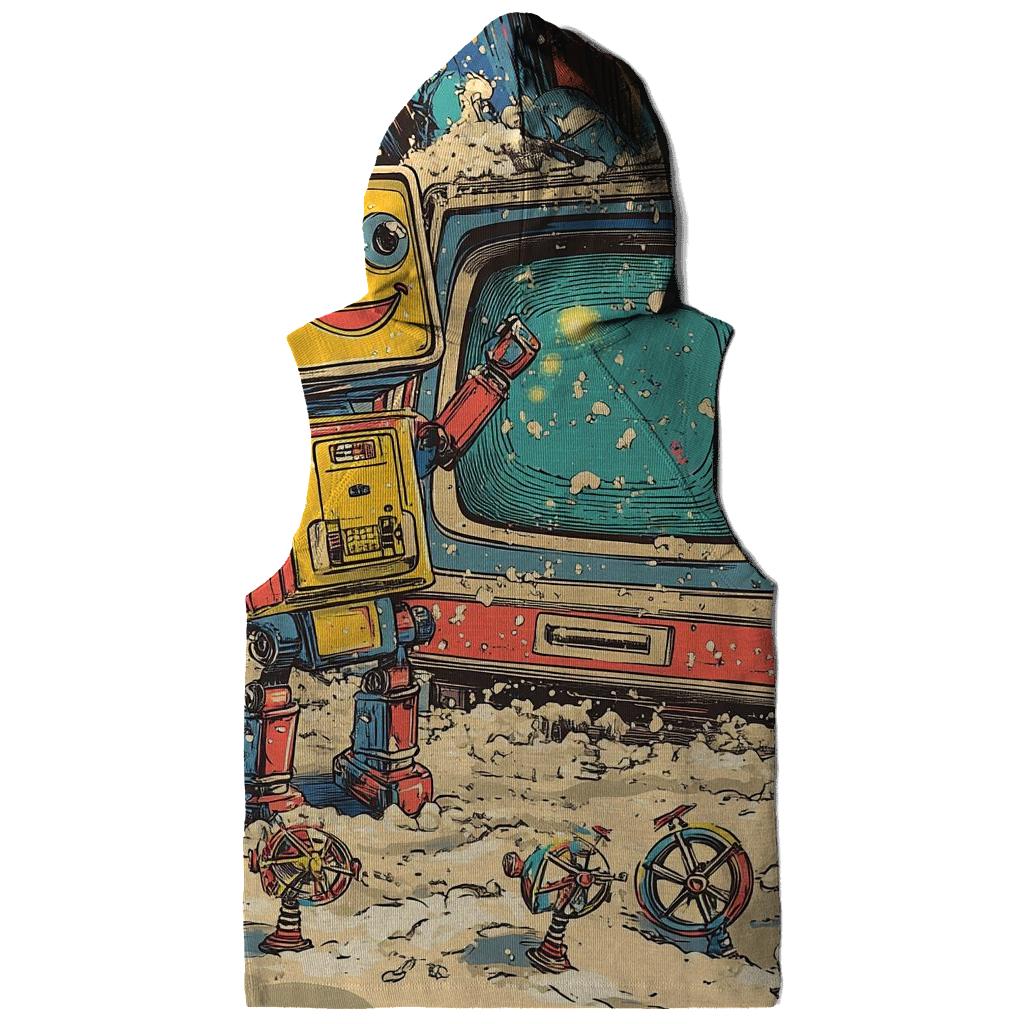 TV Time-Loop Toybots printed hoodies