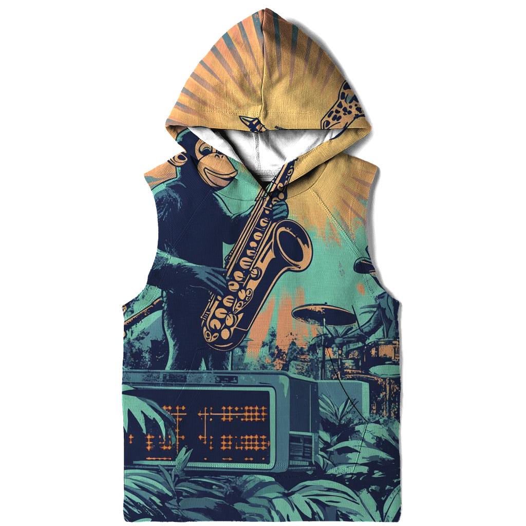 VHS Jungle Jam zip-up hoodies