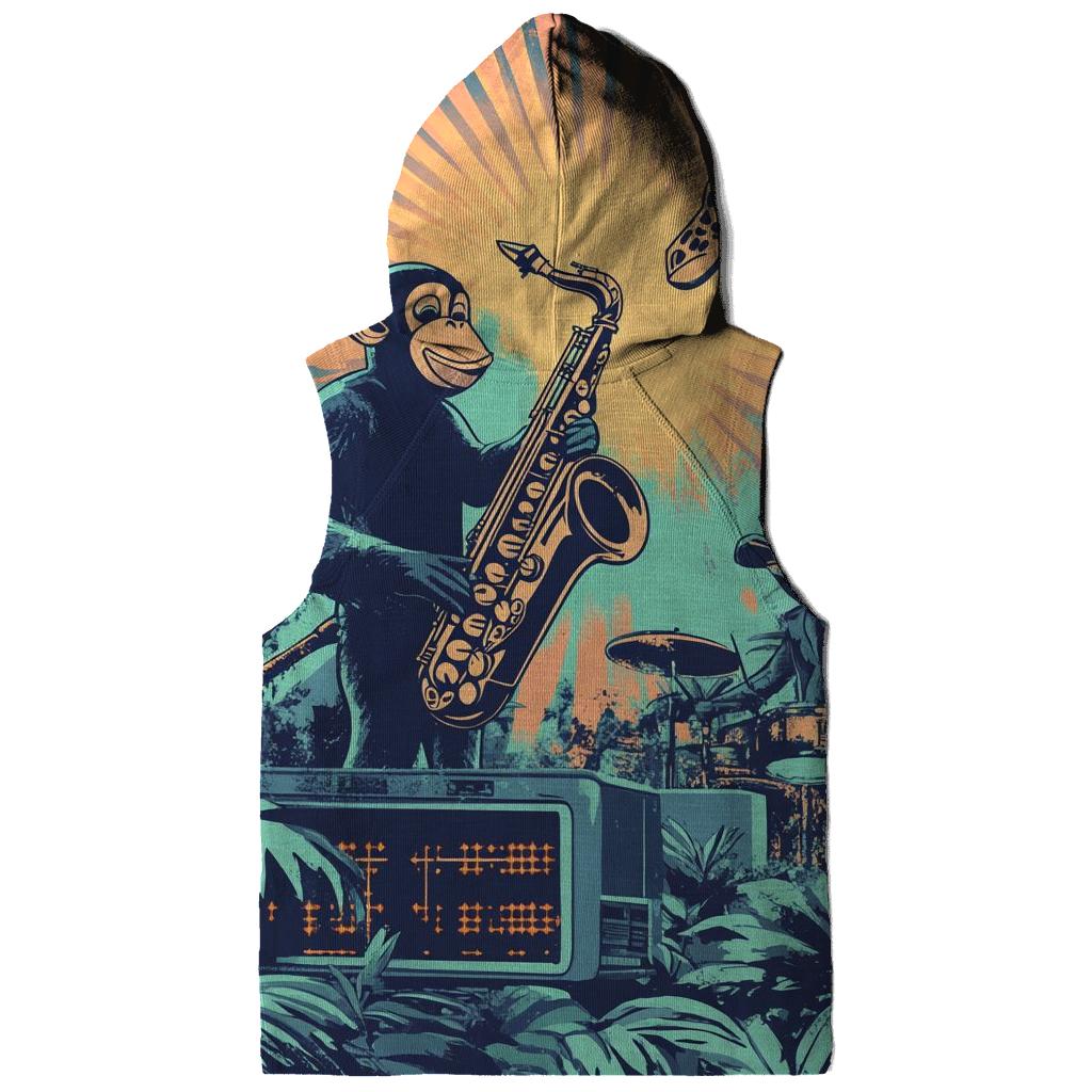 VHS Jungle Jam zip-up hoodies