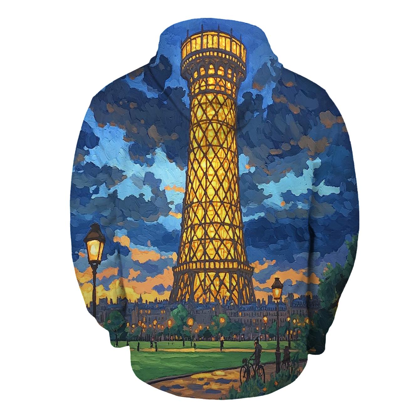 Eiffel Tower - Paris heavyweight hoodies