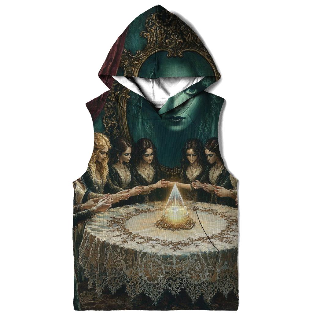 Victorian Séance In Spooky Parlor hoodie styles