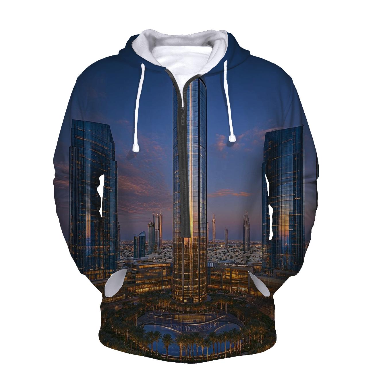 Burj Khalifa - Dubai embroidered hoodies