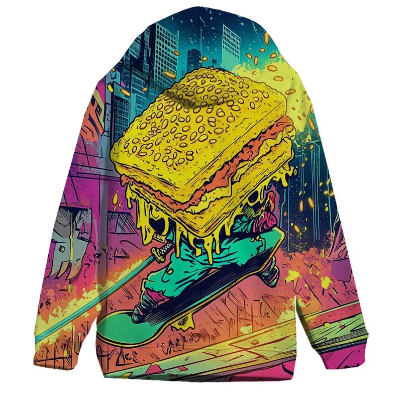 Skatepark Samurai Sandwiches hoodie designs