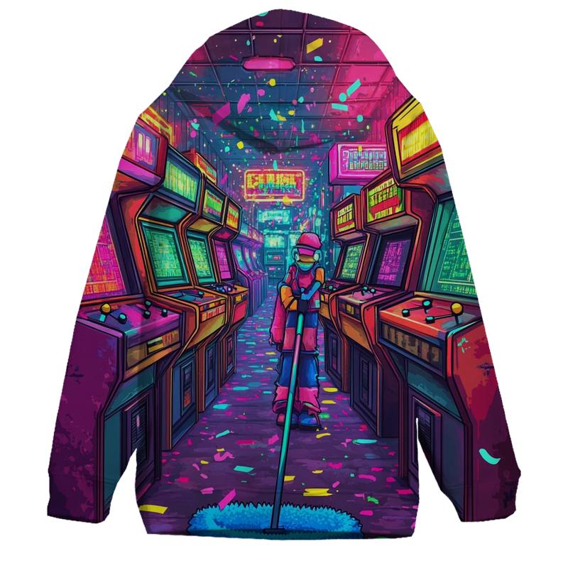 Cosmic Arcade Custodians hoodie designs