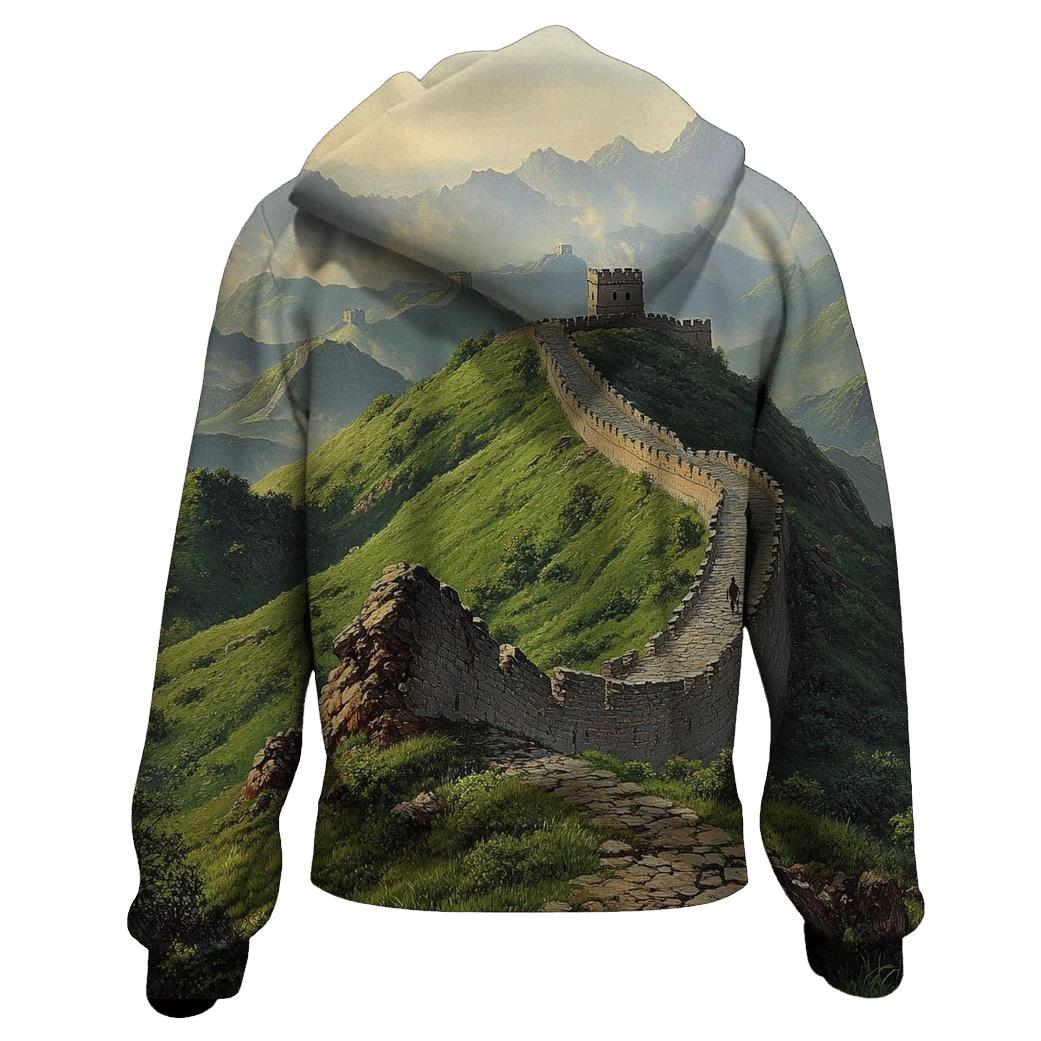 Great Wall Of China - Beijing printed hoodies