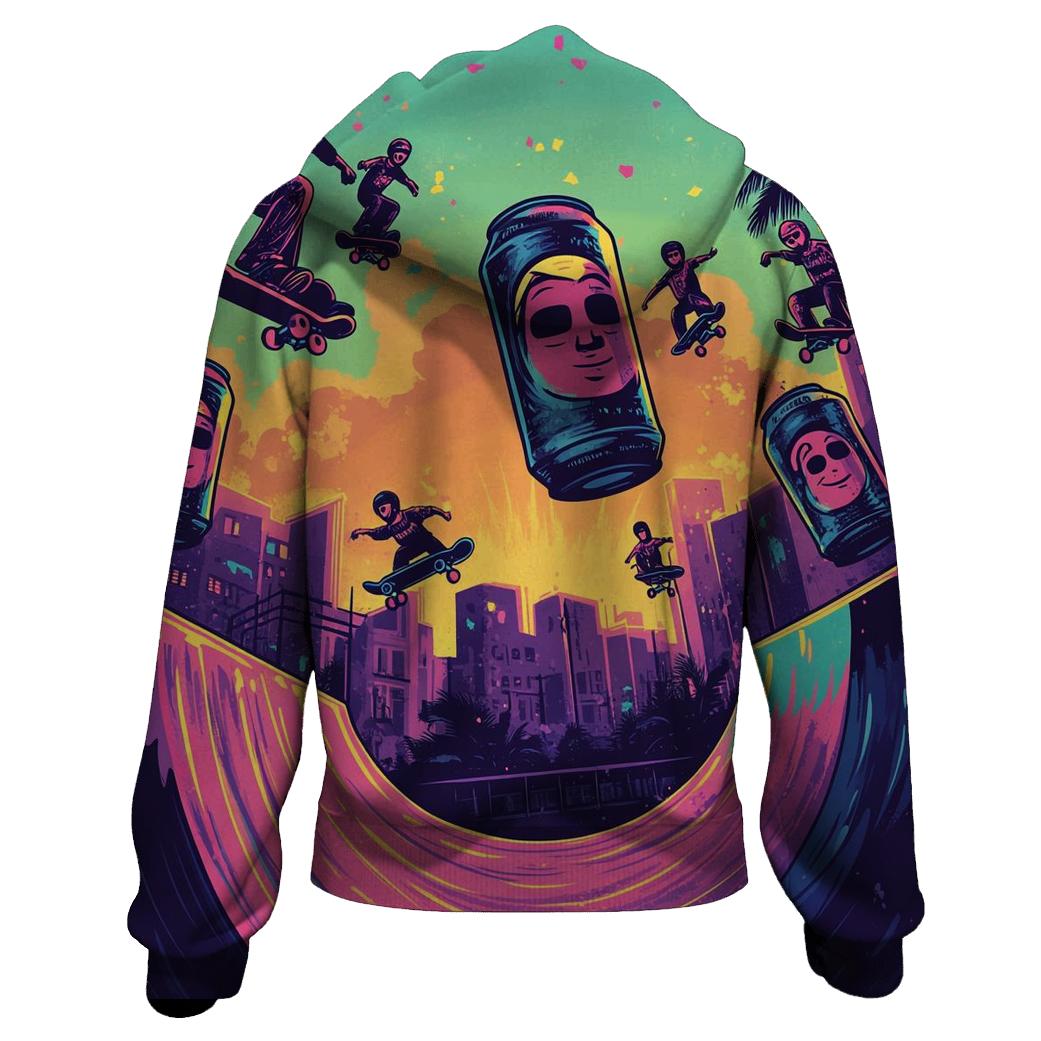 Pixel Skate Soda Squad hoodie designs