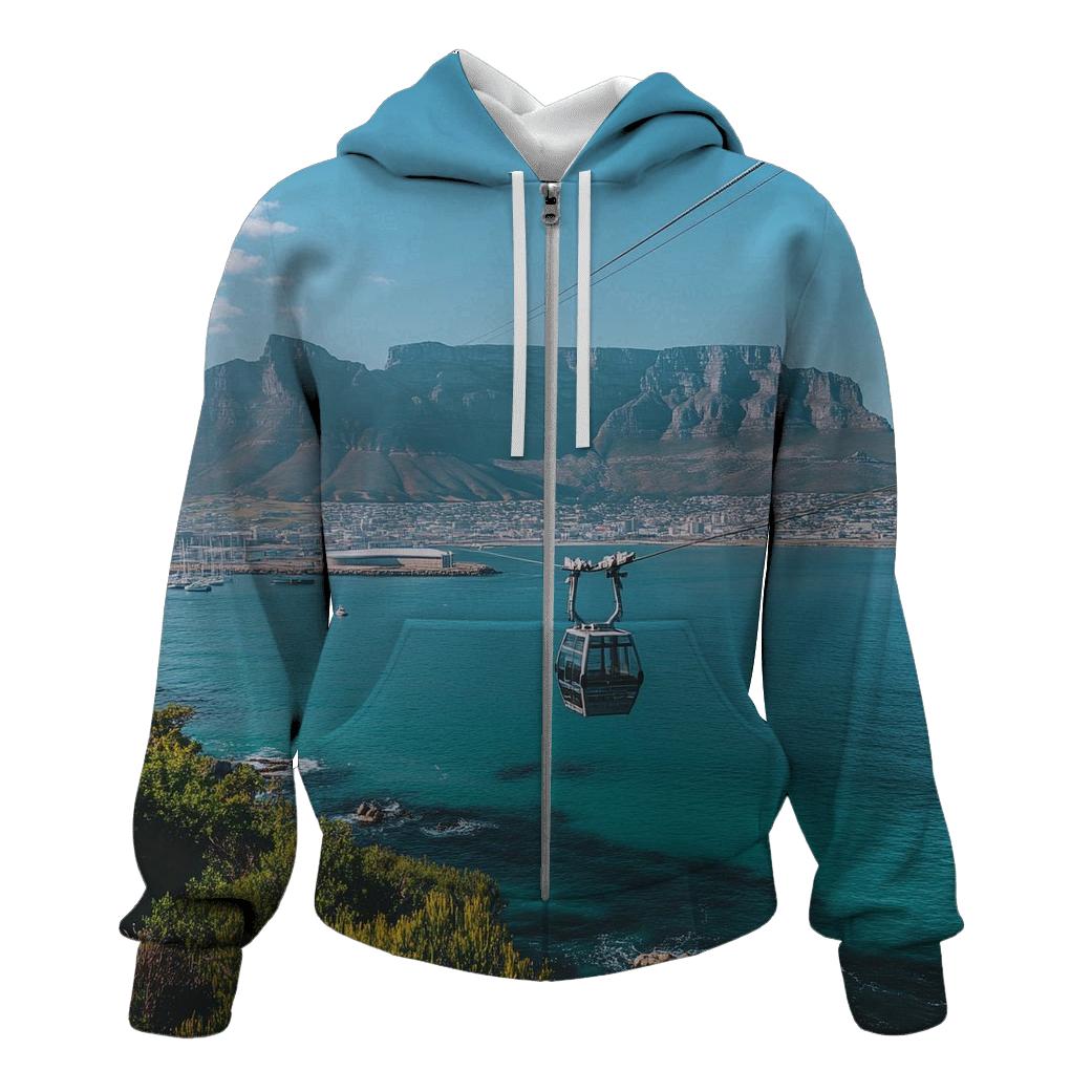 Table Mountain - Cape Town premium hoodies