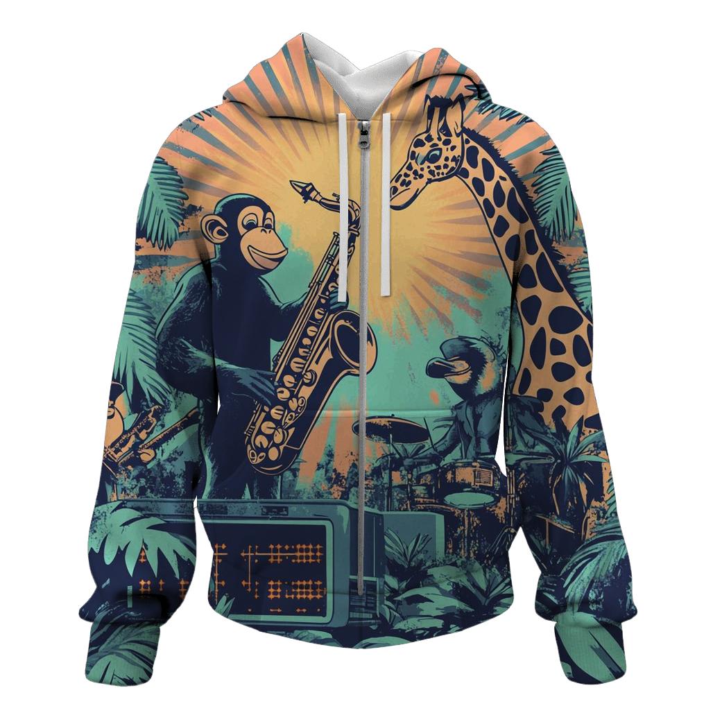 VHS Jungle Jam hoodie trends