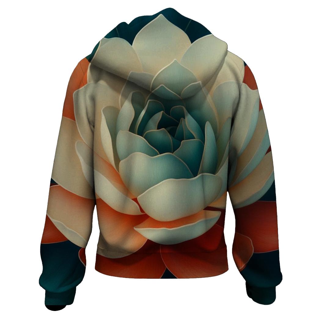 Georgia O Keeffe Inspired Desert Bloom hoodie designs