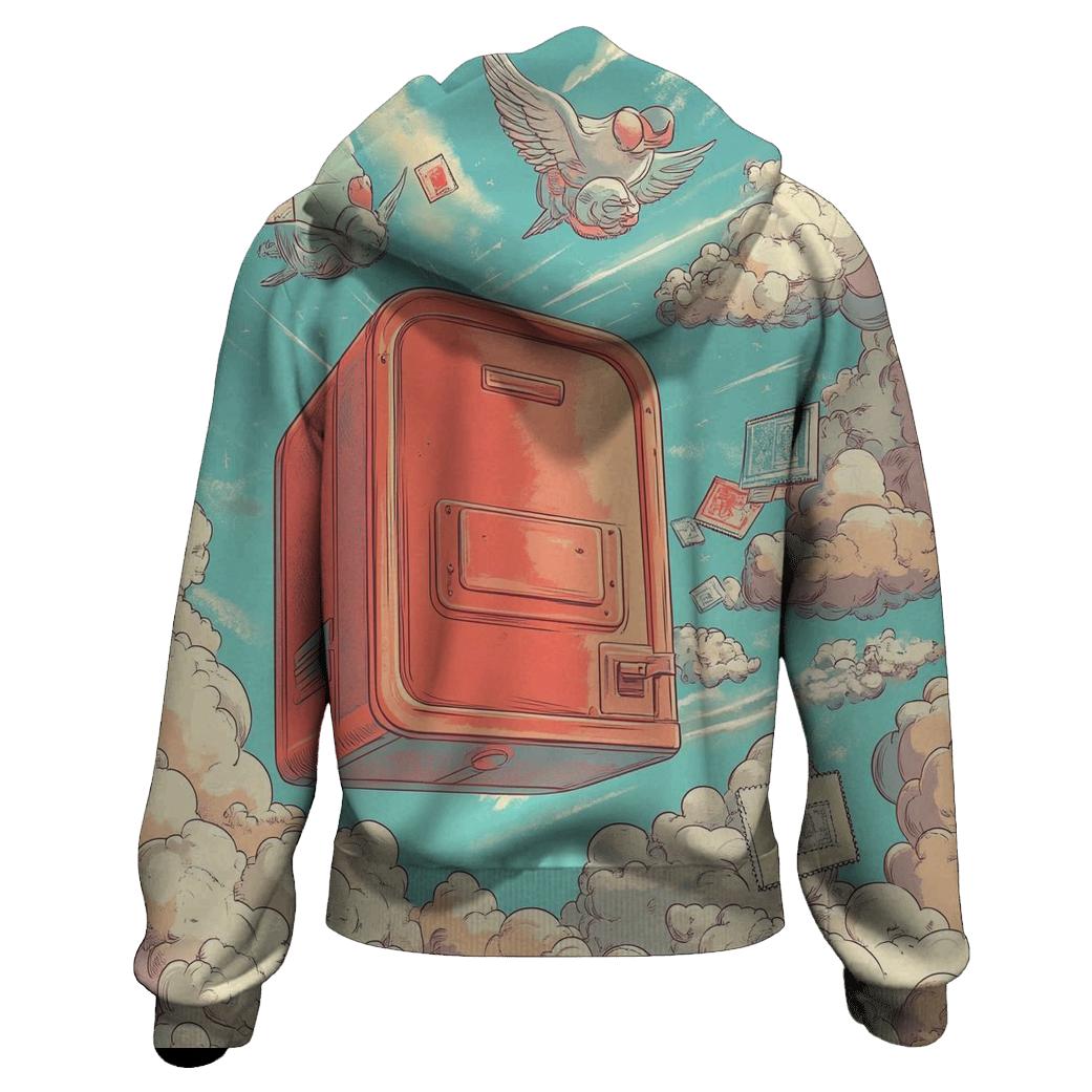 Cloudtop Mailbox Mayhem custom hoodies
