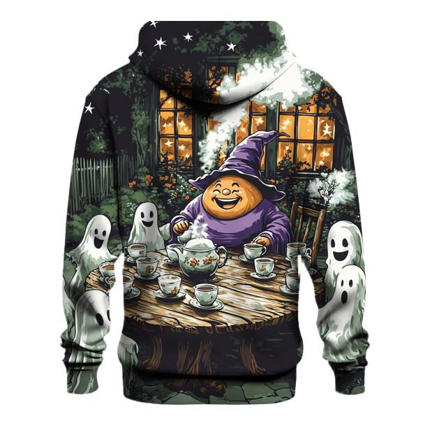 Cackling Witch Tea Party With Spooky Charm hoodies fashion