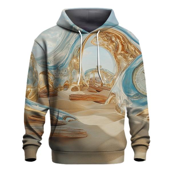 Dali Inspired Desert Dreams printed hoodies