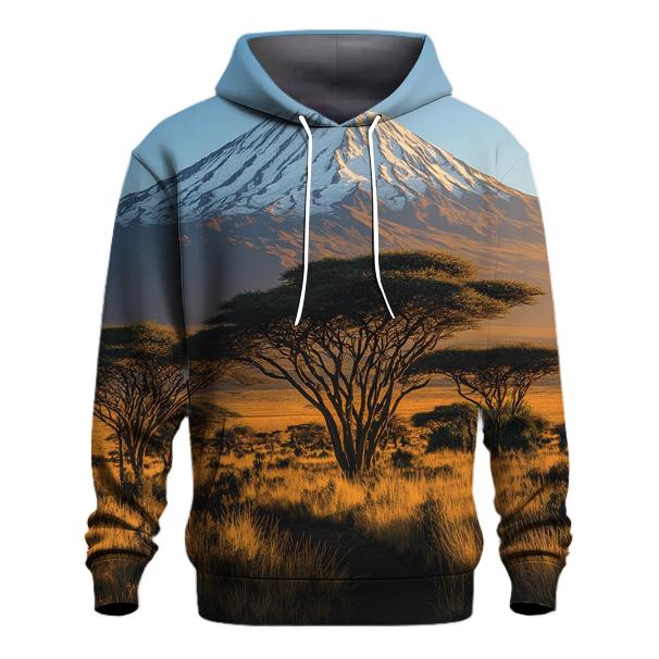 Mount Kilimanjaro - Moshi printed hoodies