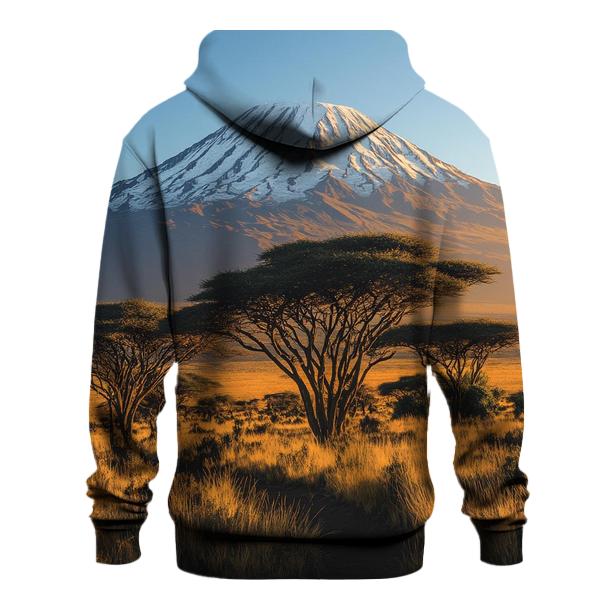 Mount Kilimanjaro - Moshi printed hoodies