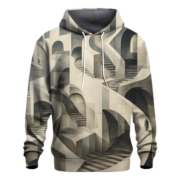 Escher Inspired Infinity Staircase City hoodie styles