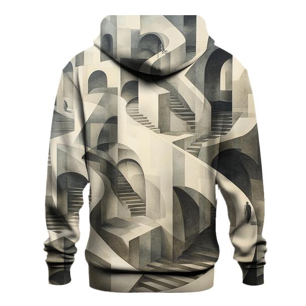 Escher Inspired Infinity Staircase City hoodie styles