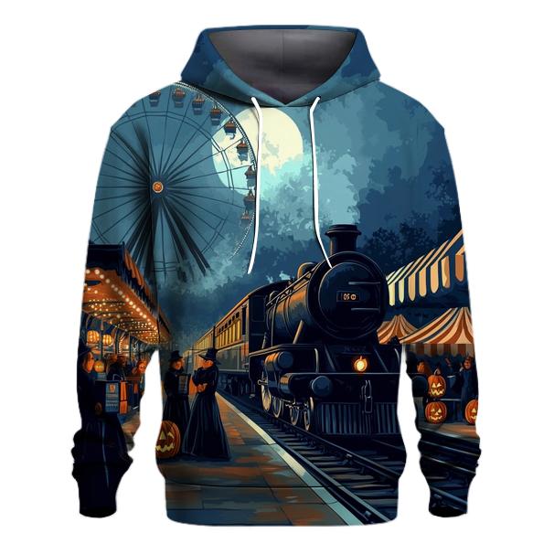 Midnight Train To The Haunted Carnival pullover hoodies