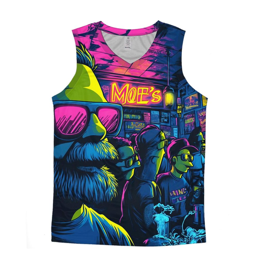 Moes Neon Nightmares custom tank tops