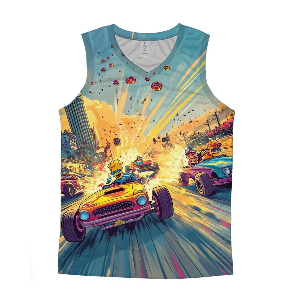 Springfield Street Race stylish racerback tanks