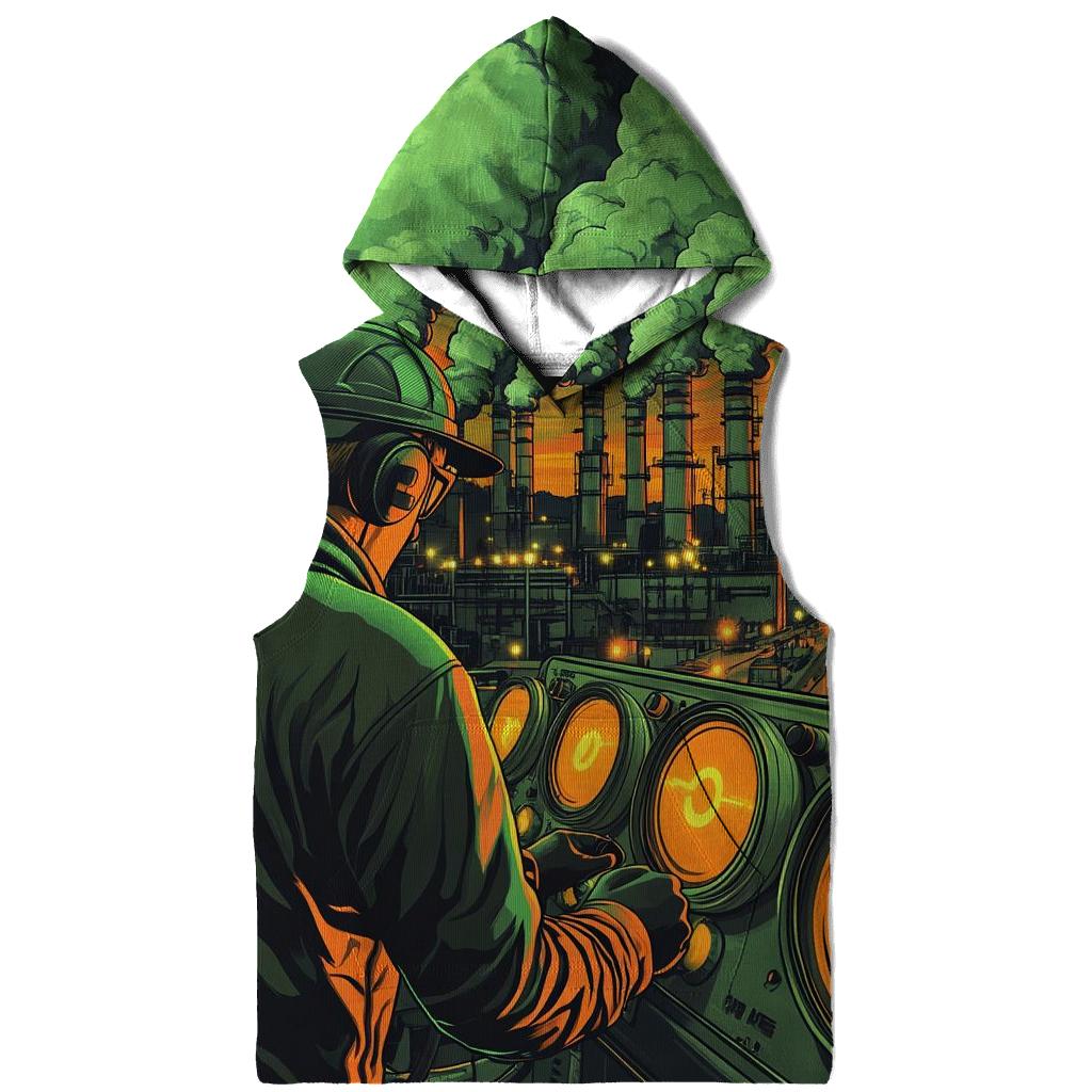 Nuclear Night Shift graphic hoodies