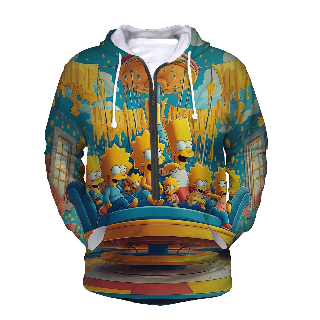 Couch Gag Carousel embroidered hoodies