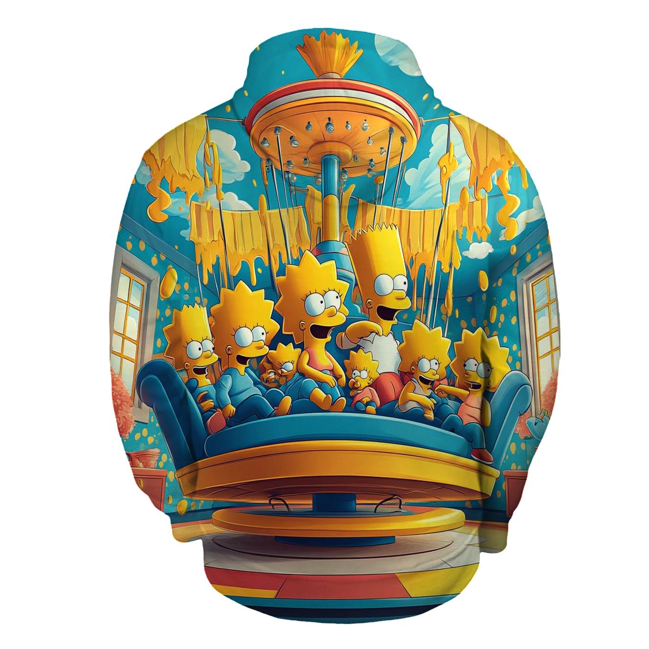 Couch Gag Carousel embroidered hoodies
