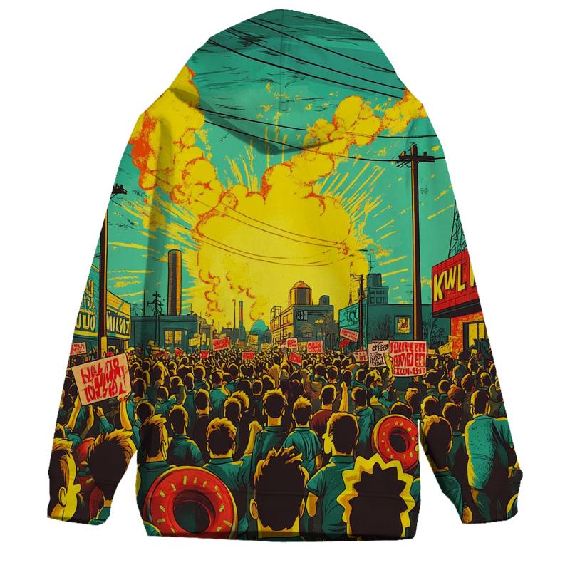 Springfield Sunset Riot custom hoodies
