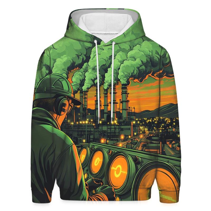 Nuclear Night Shift heavyweight hoodies