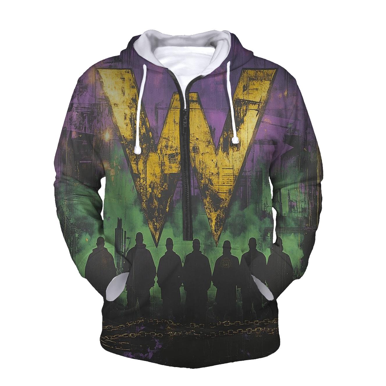 Wu-Tang Clan Shadow Opera printed hoodies