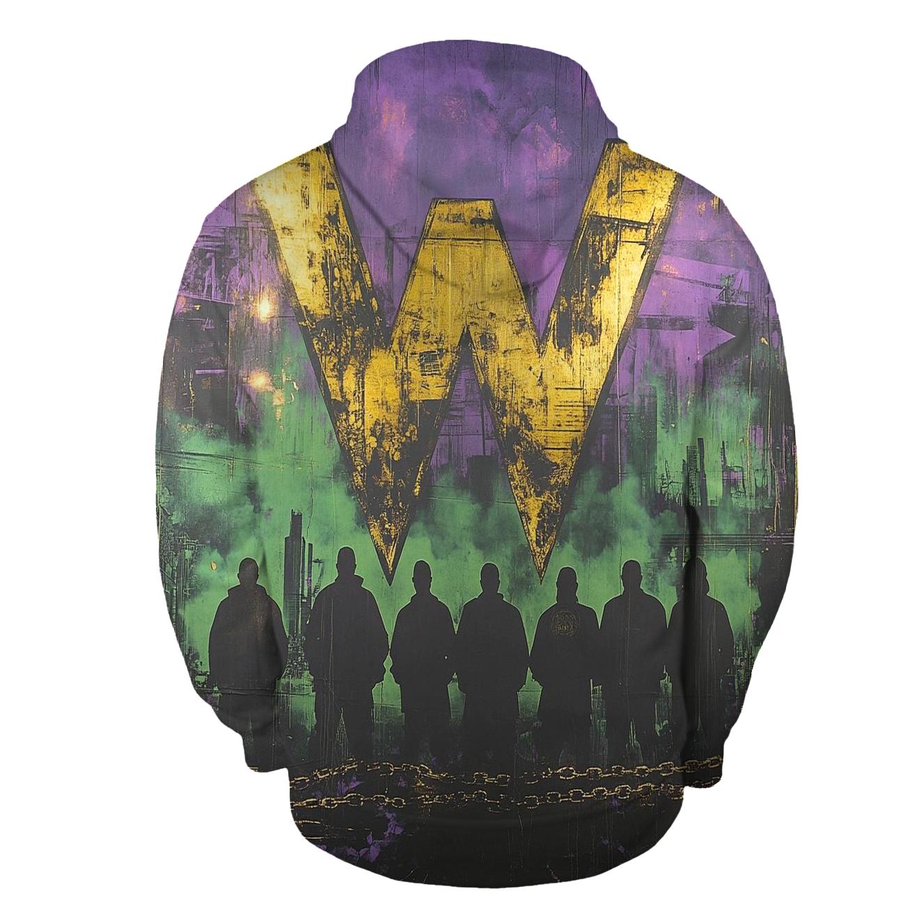 Wu-Tang Clan Shadow Opera printed hoodies