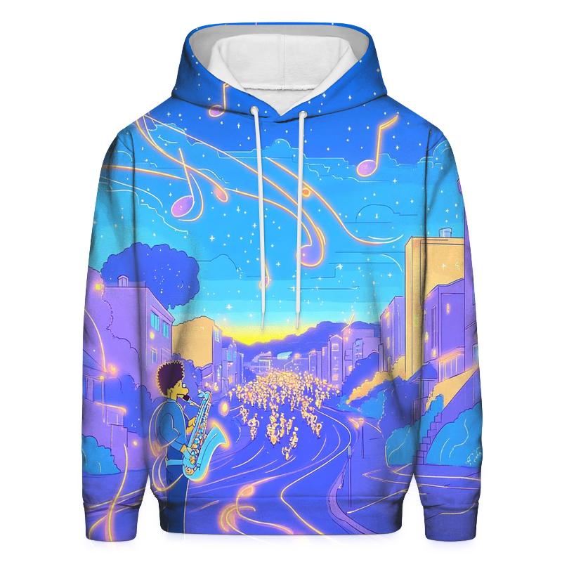 Lisas Dream Jazz Parade graphic hoodies