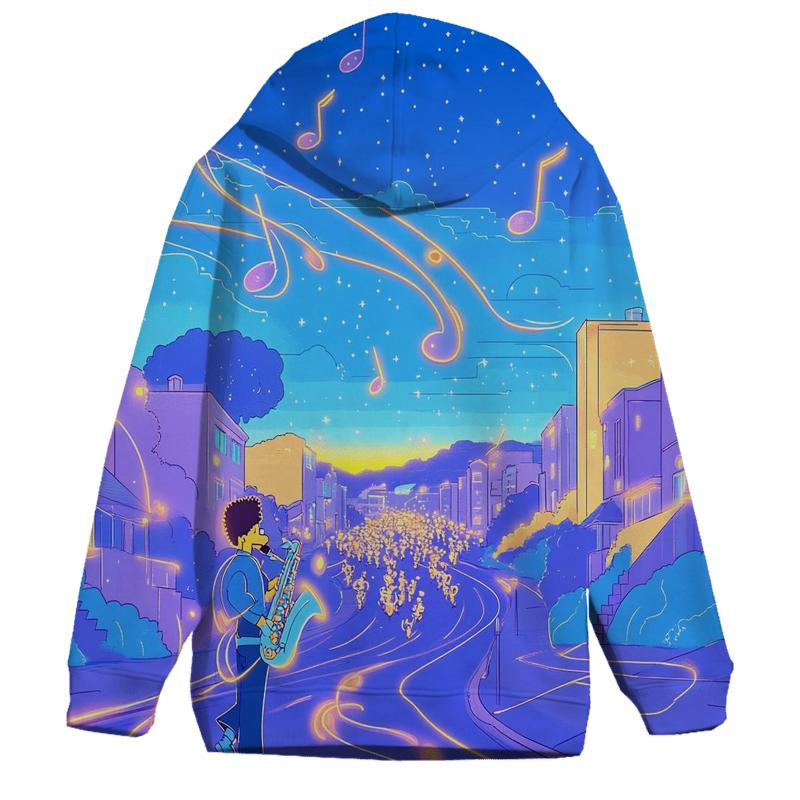 Lisas Dream Jazz Parade graphic hoodies