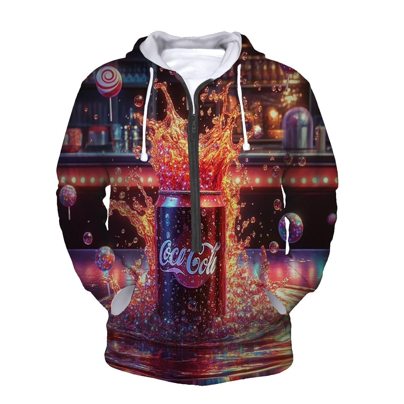 Neon Soda Pop Explosion hoodies fashion