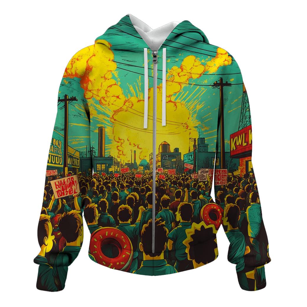 Springfield Sunset Riot lightweight hoodies
