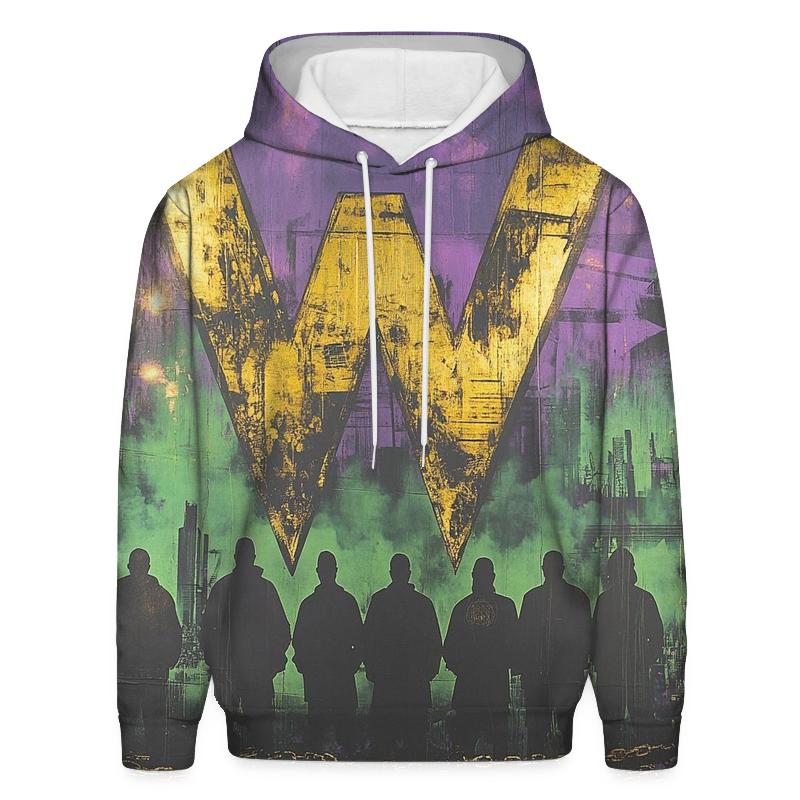 Wu-Tang Clan Shadow Opera embroidered hoodies