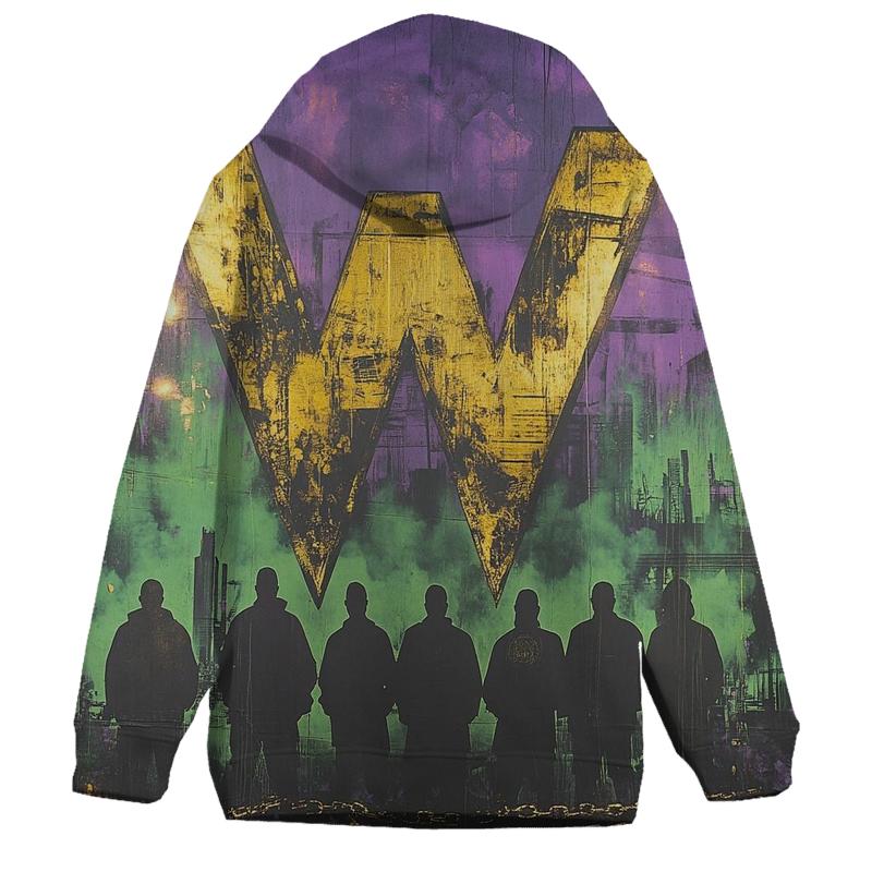 Wu-Tang Clan Shadow Opera embroidered hoodies