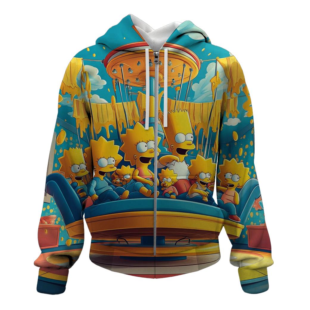 Couch Gag Carousel premium hoodies