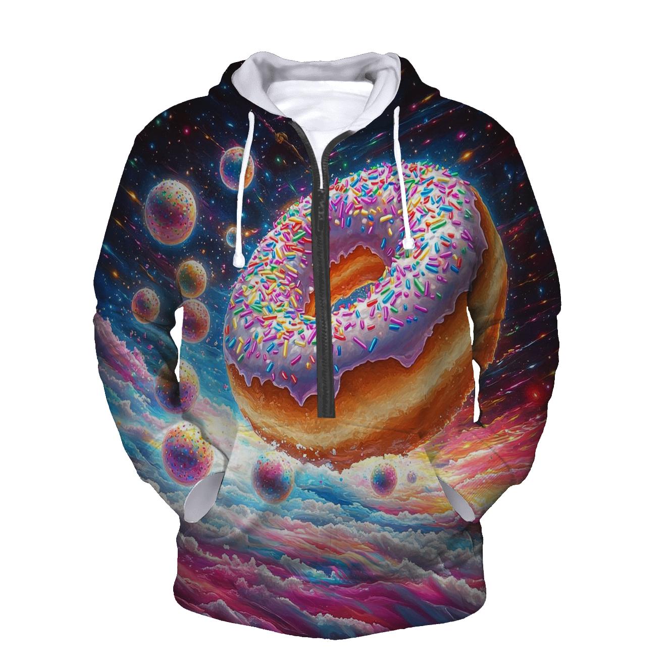 Donut Planet Smash designer hoodies