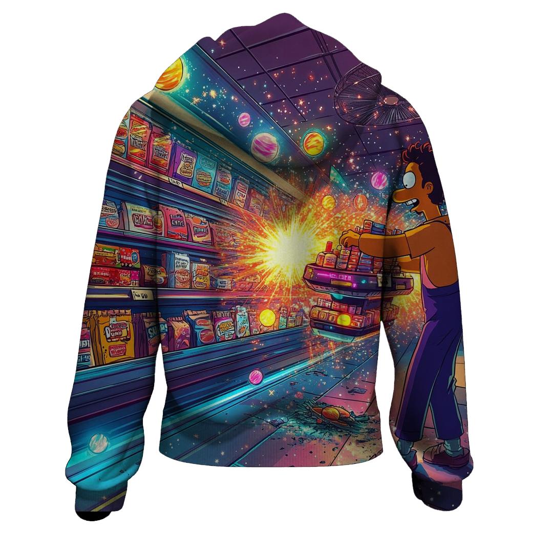 Kwik-E-Mart Cosmic Aisle hoodies fashion