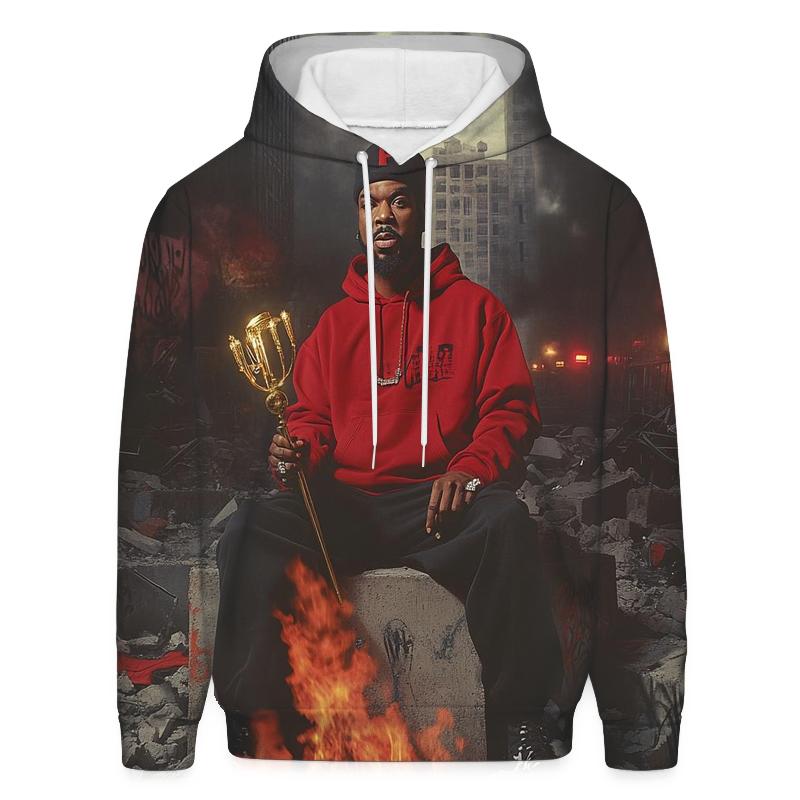 Ice Cube Concrete Throne graphic hoodies