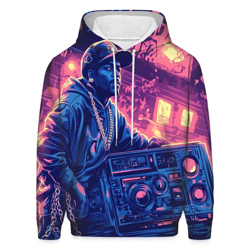 LL Cool J Boombox Romance heavyweight hoodies